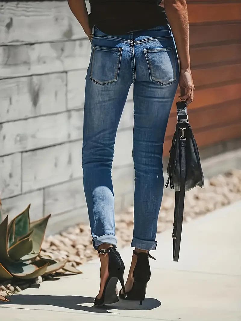 Kelly - Jeans med et "brukt utseende"