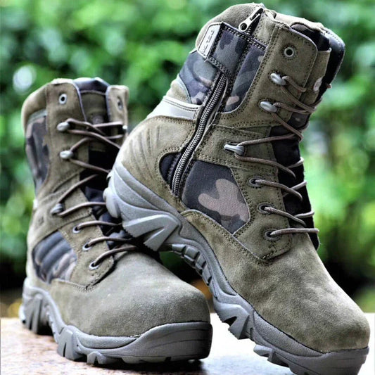 Tactical Boots med moderne stil og komfortpassform for utendørsaktiviteter for menn